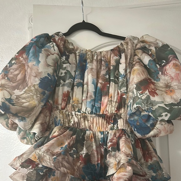 Floral Ruffle Dress - Picture 3 of 7